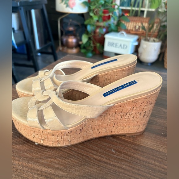 Stuart Weitzman Tan Heels
